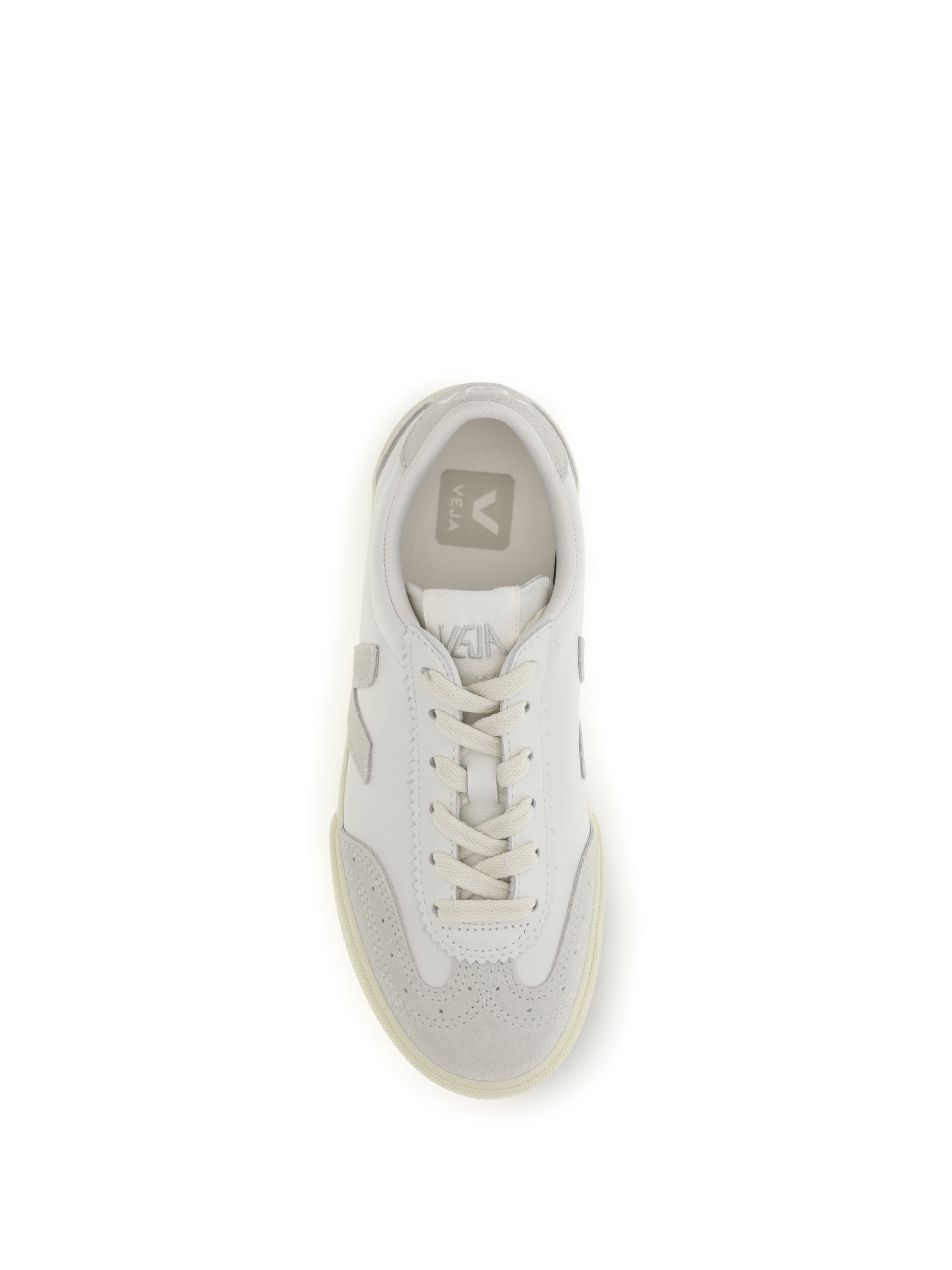volley leather sneakers