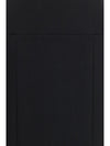 wool column skirt