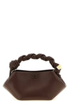 bou mini handbag in leather and leather-effect fabric