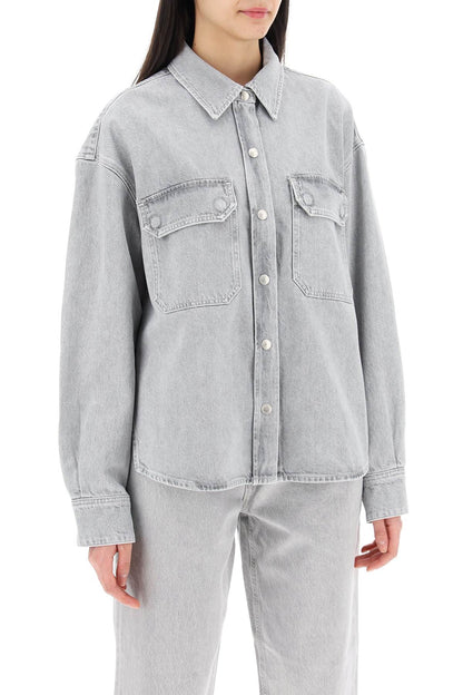 gwen denim shirt for women