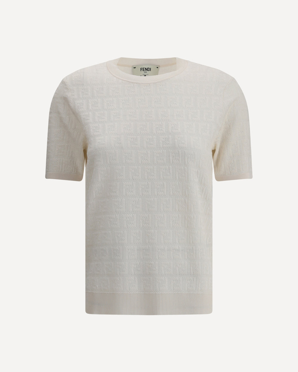 Fendi Knit T-shirt White