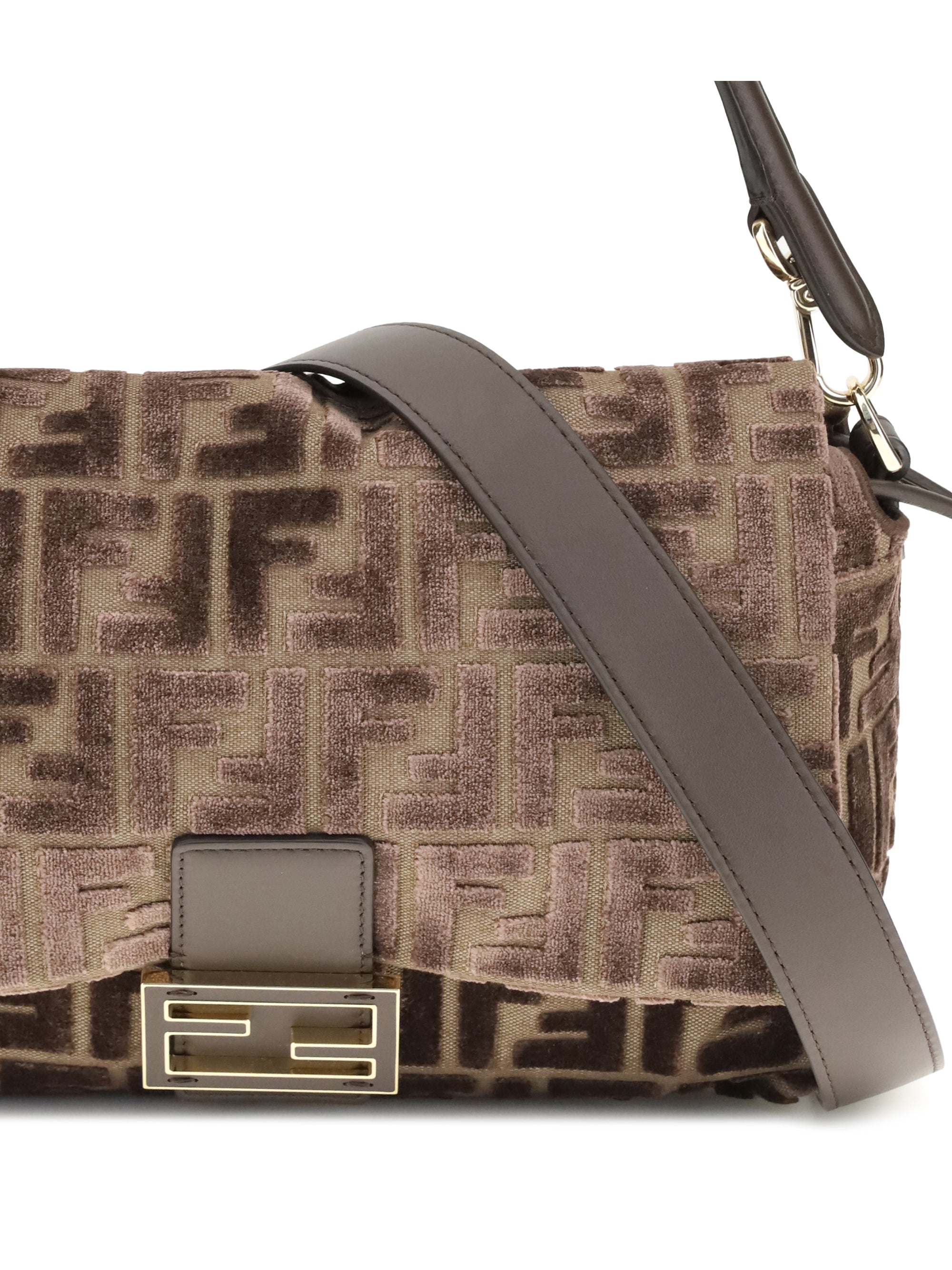 FENDI OS medium mamma baguette shoulder bag