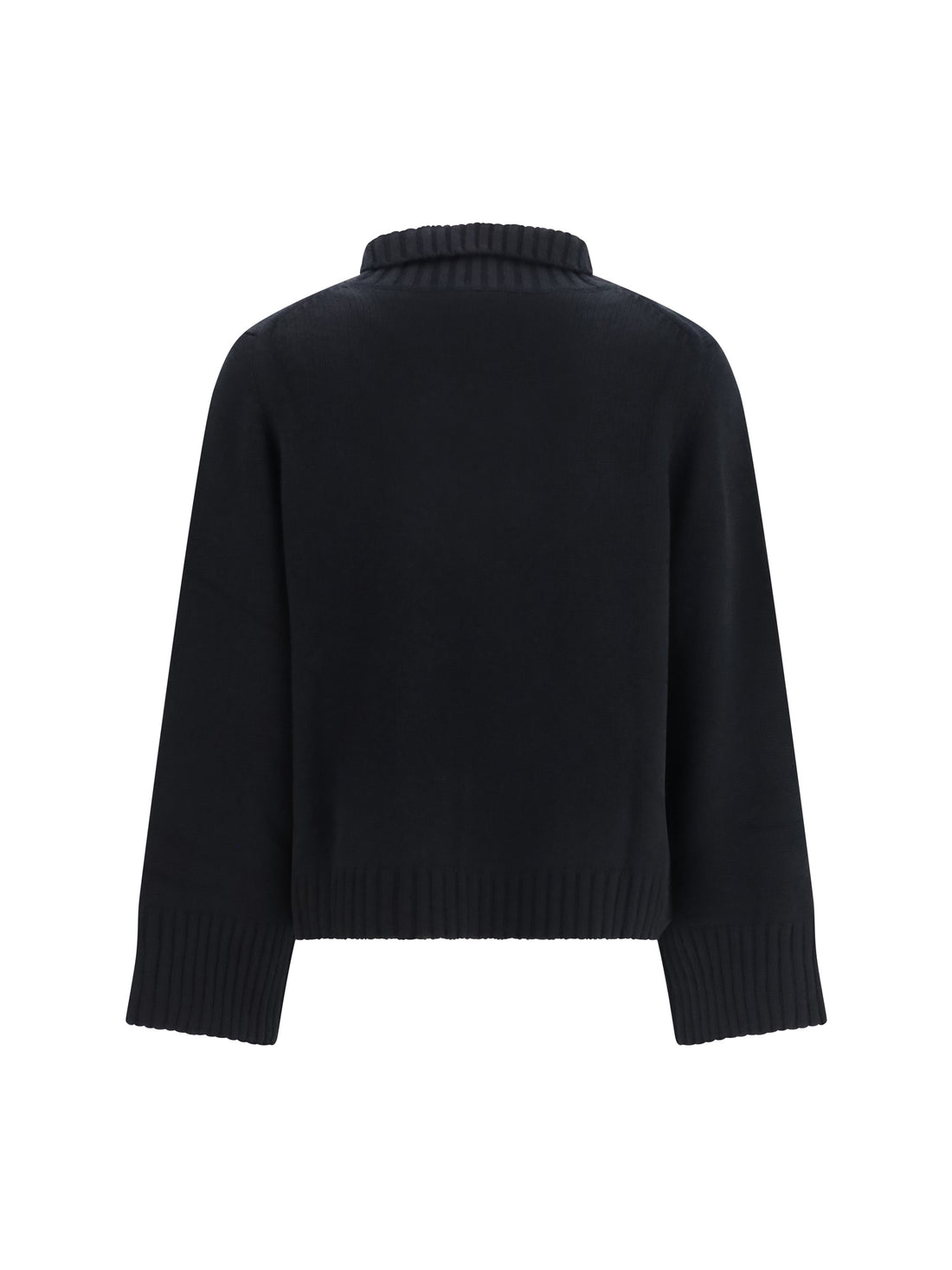 ALLUDE M cashmere turtleneck sweater