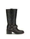 dakota buckle knee-high boots