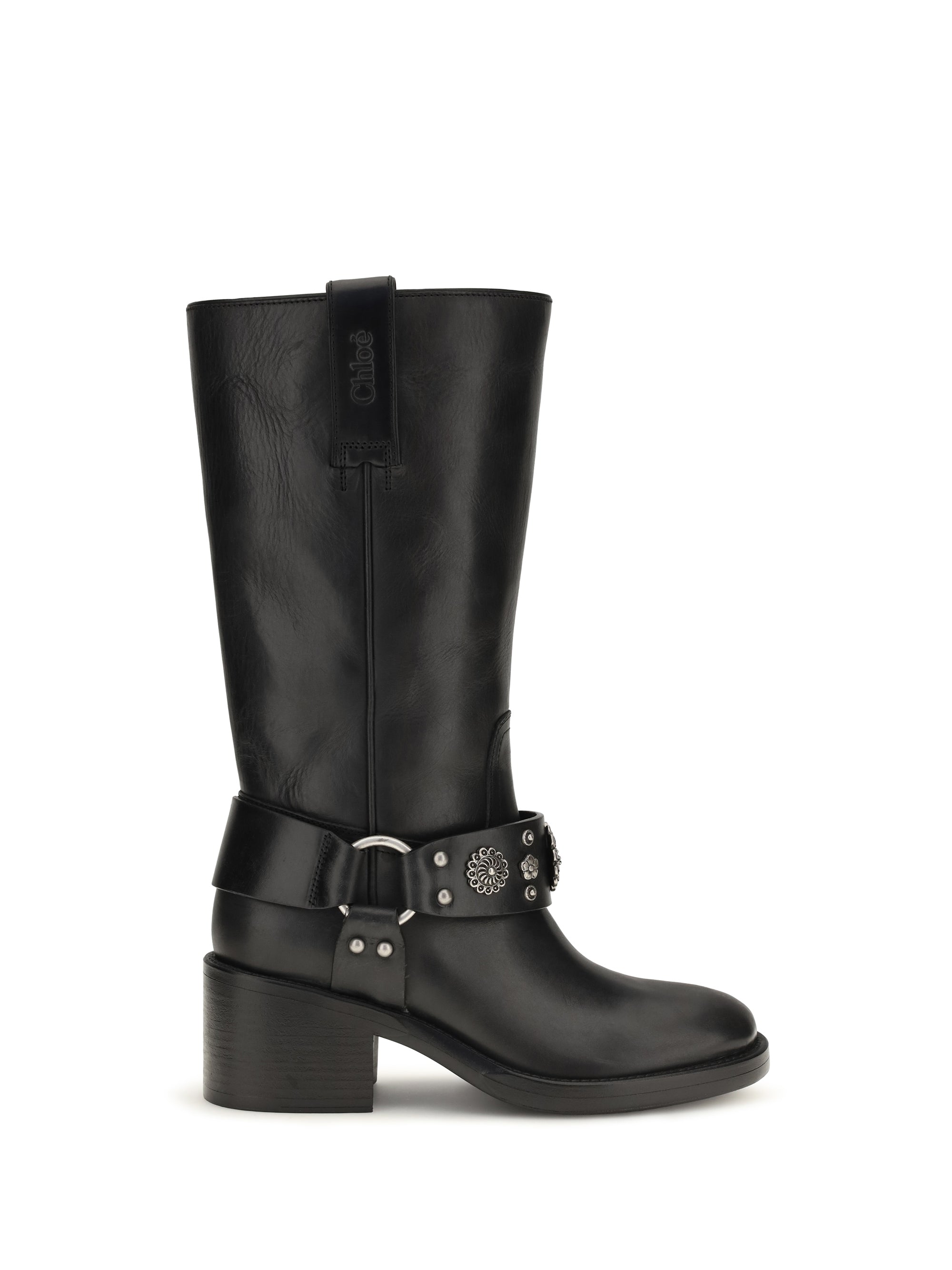 dakota buckle knee-high boots