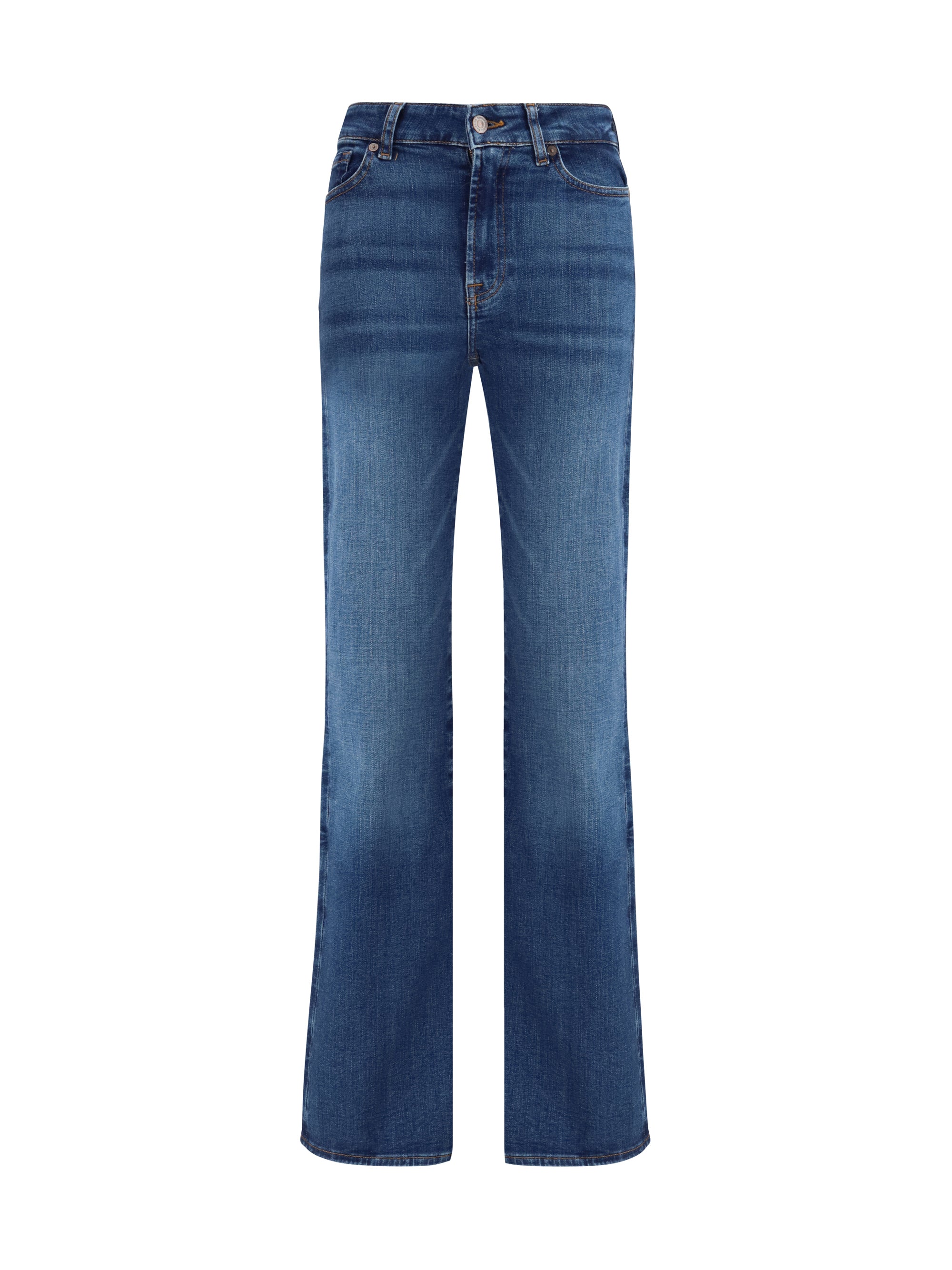 slim illusion leggy bootcut jeans