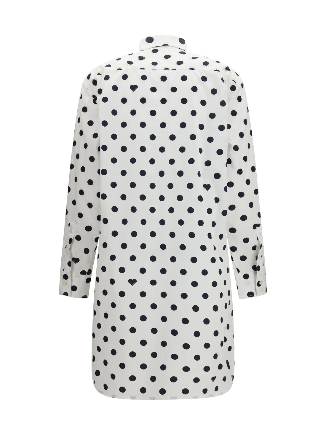 FIORUCCI 38 polka-dot midi shirt dress