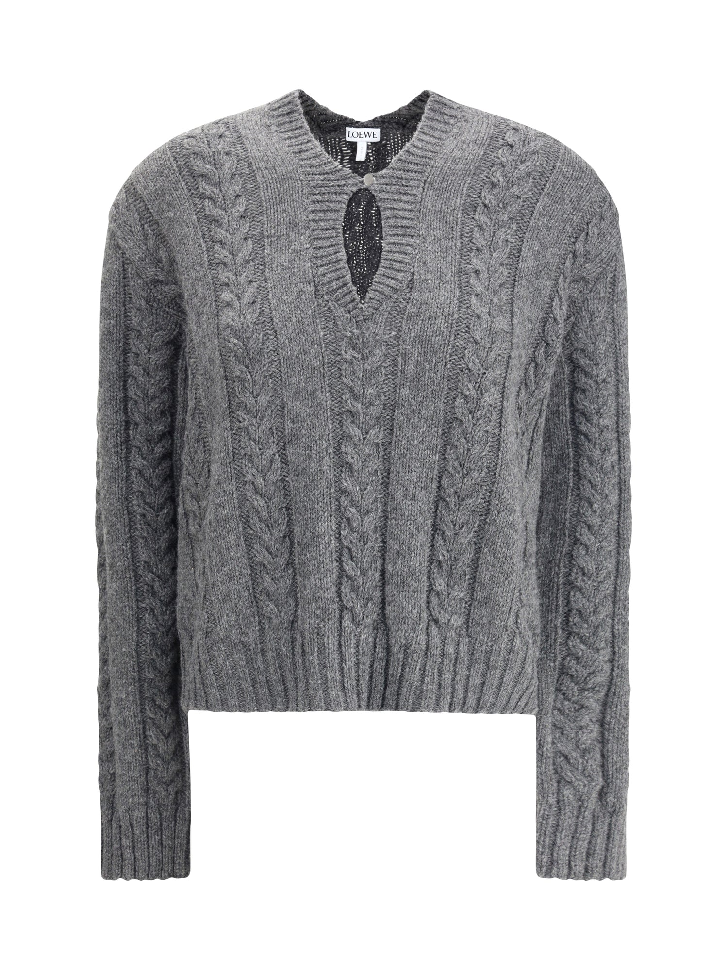LOEWE M mouliné wool sweater