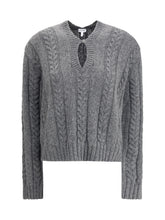 LOEWE M mouliné wool sweater
