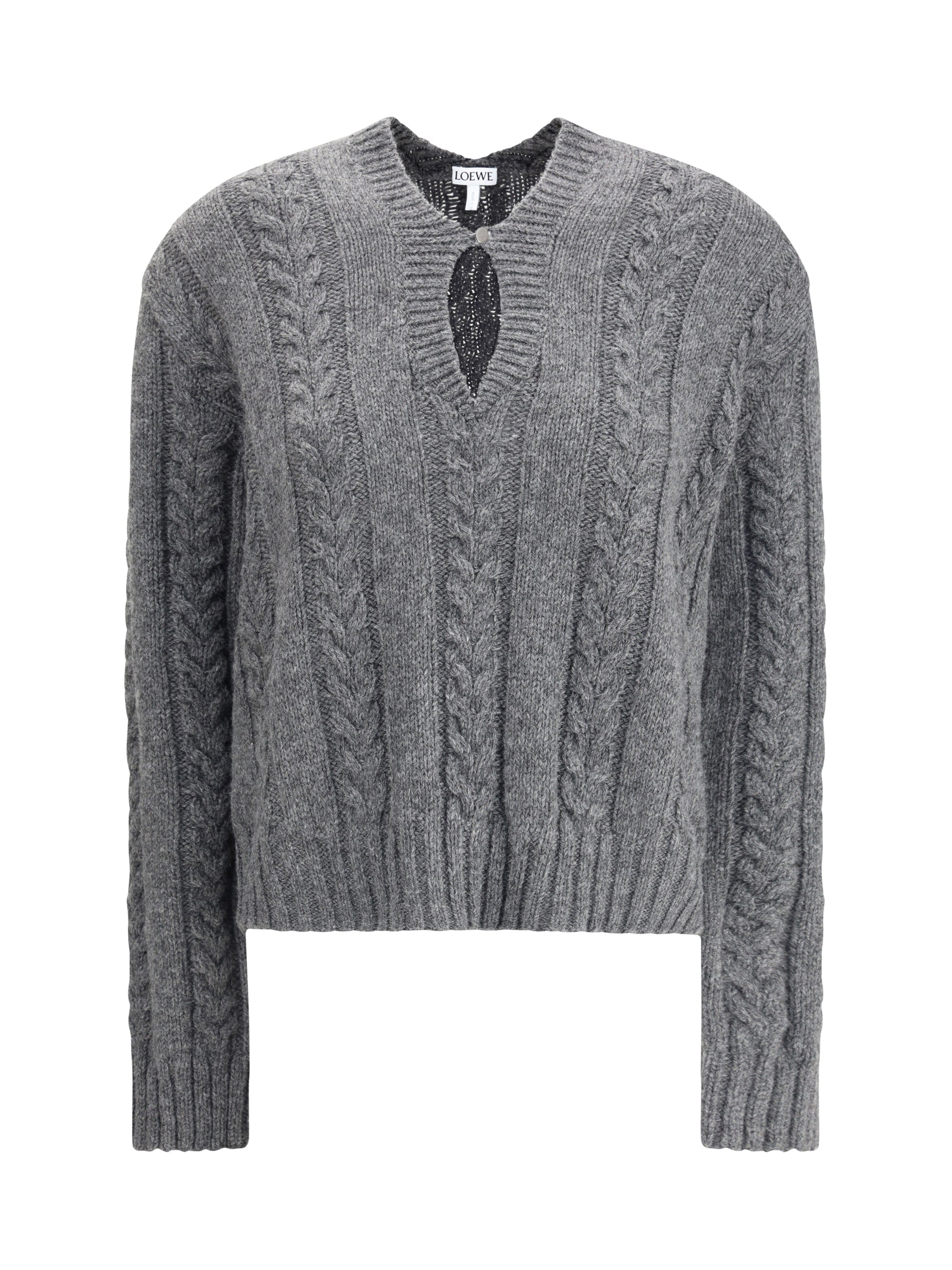 LOEWE M mouliné wool sweater