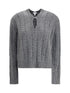 LOEWE M mouliné wool sweater