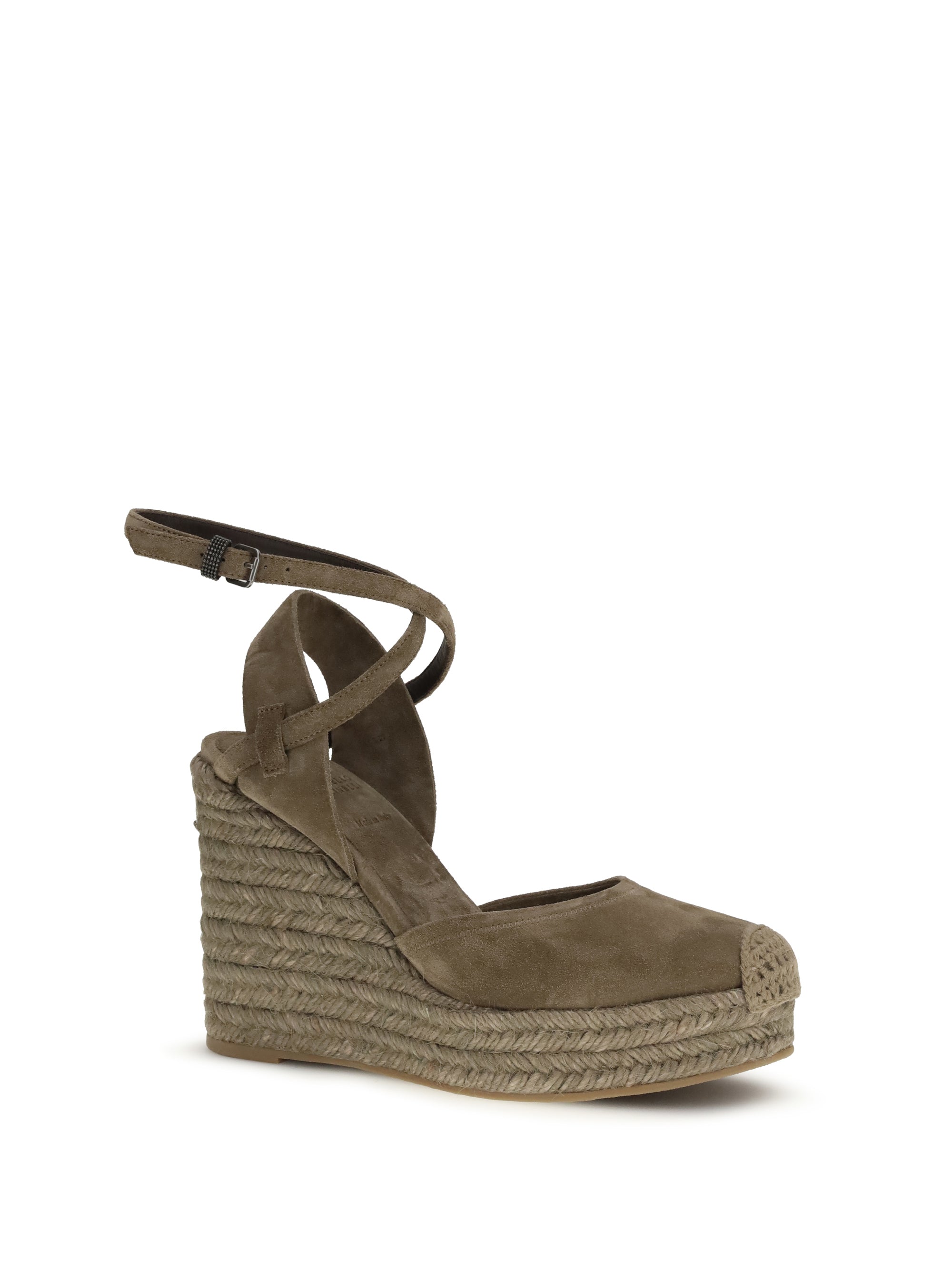 BRUNELLO CUCINELLI 36 precious loop espadrilles