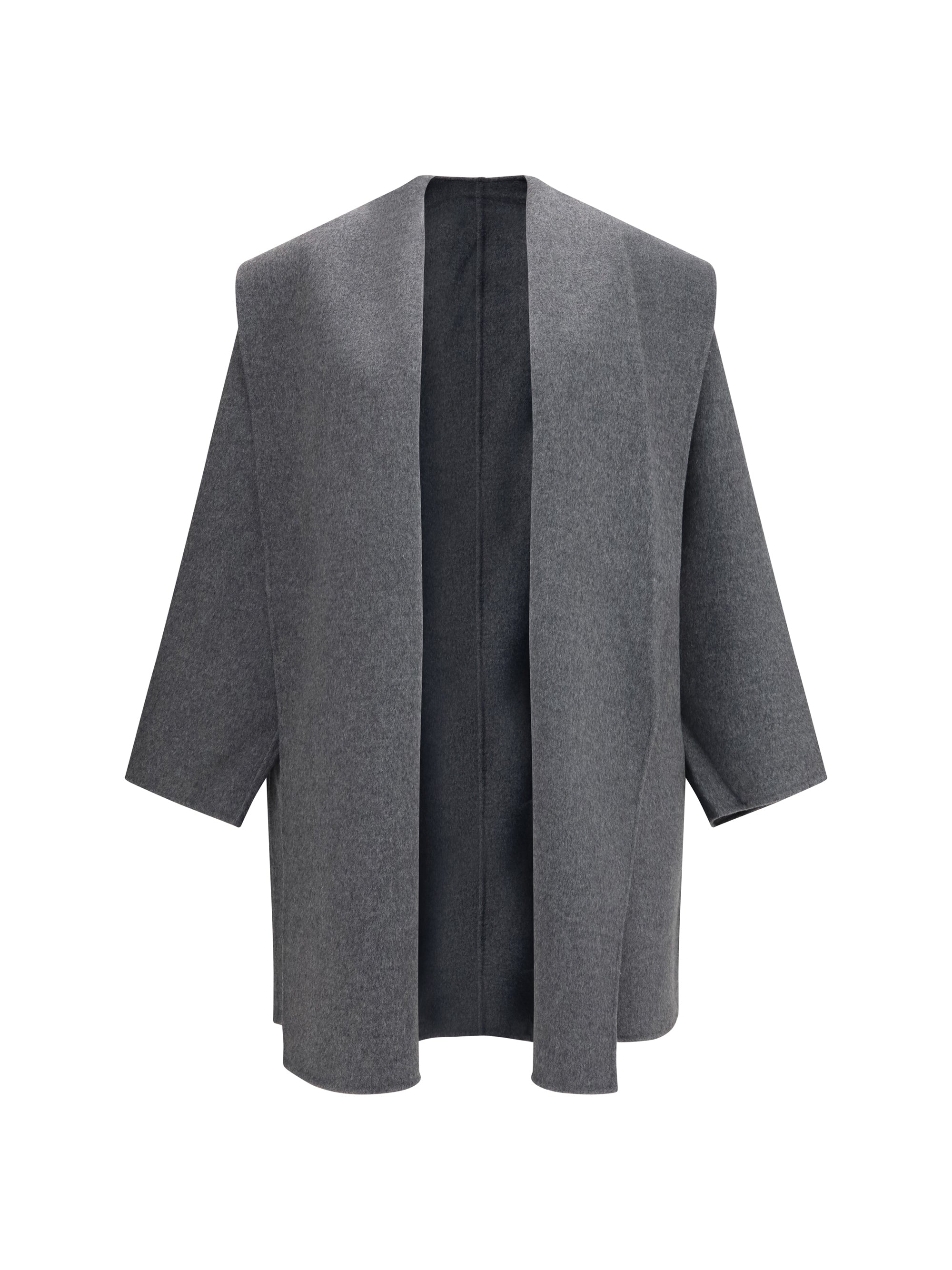 wool hooded coat