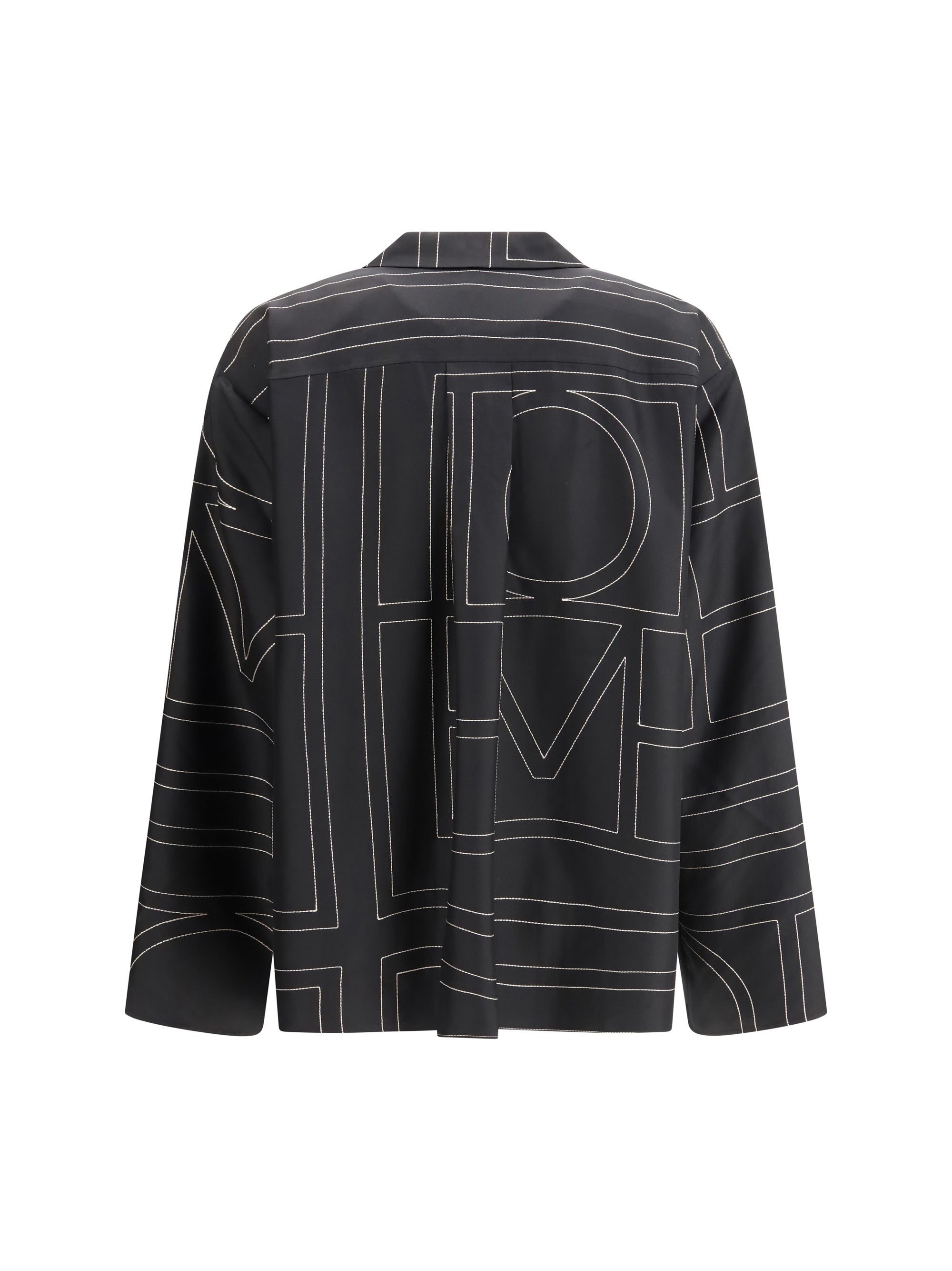 silk-twill top