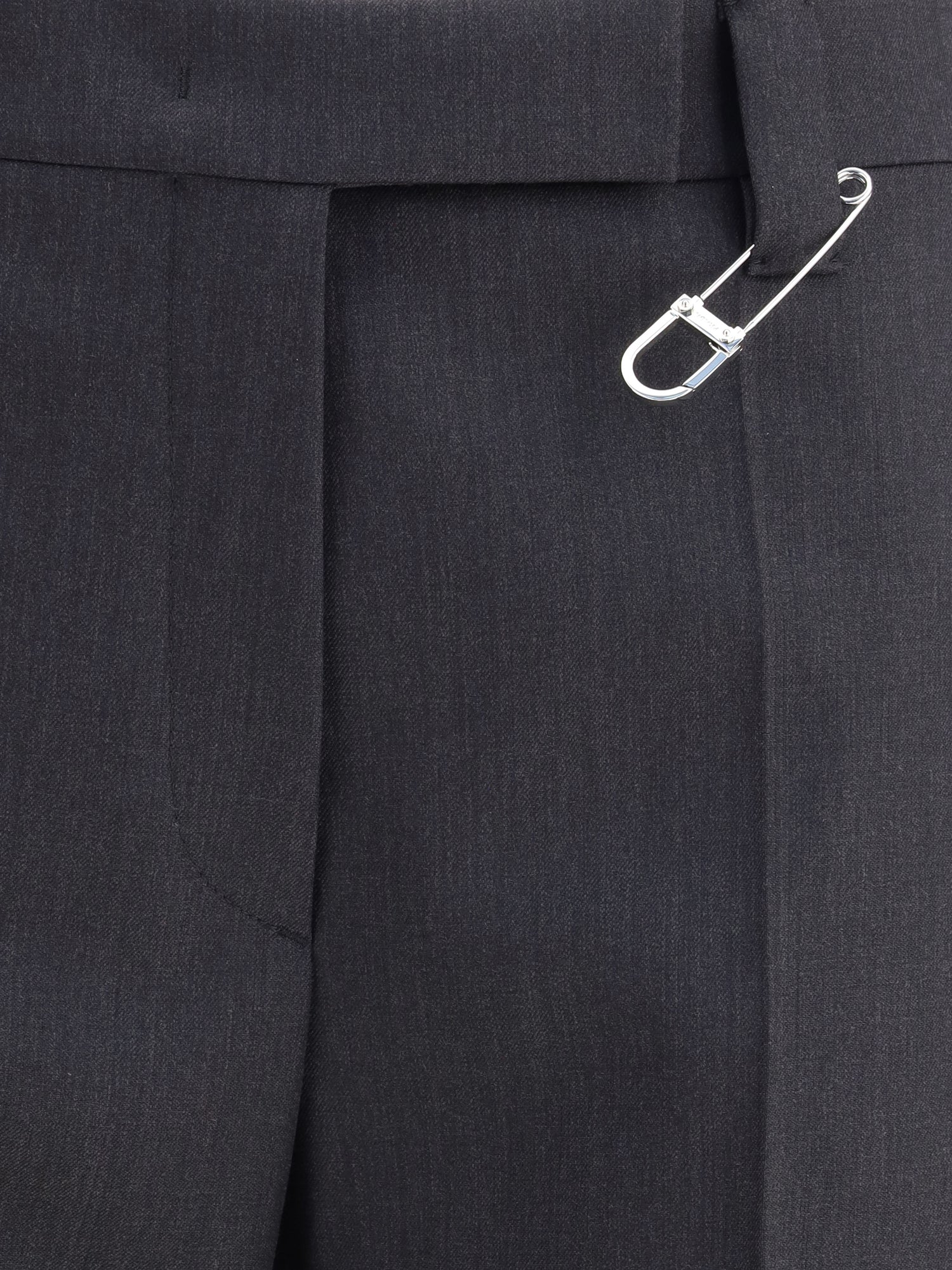 PRADA 40 virgin wool pants