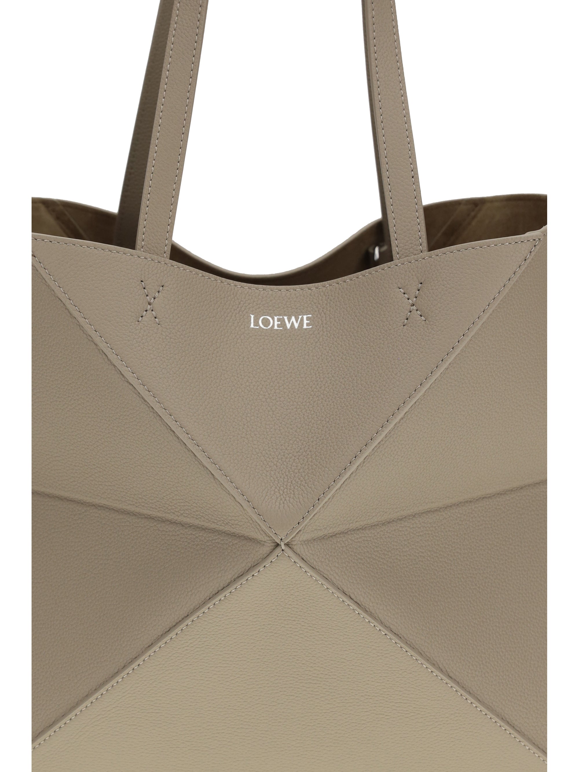 medium puzzle fold tote bag
