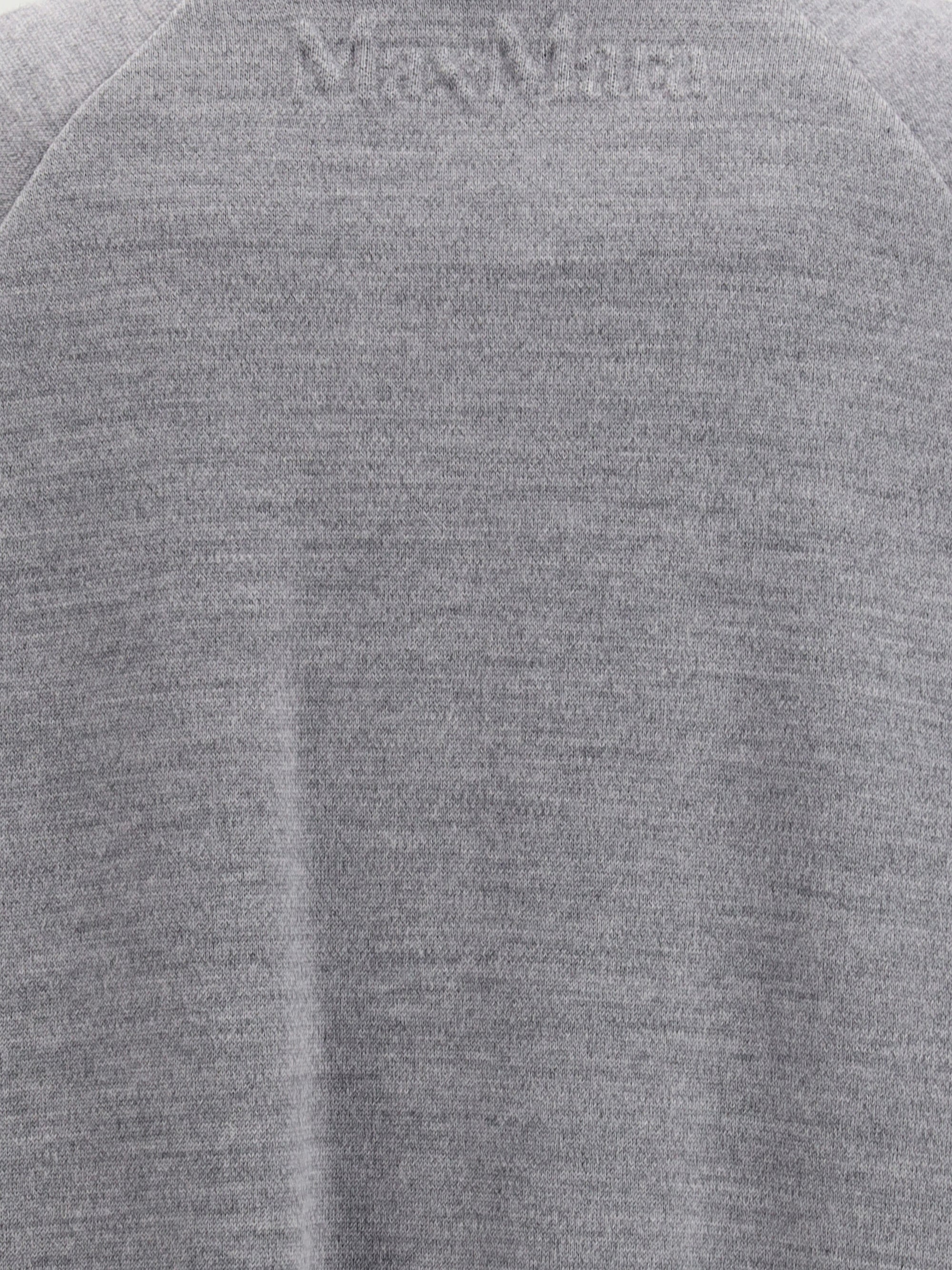MAX MARA PURE M sweatshirt in double wool and cotton jersey