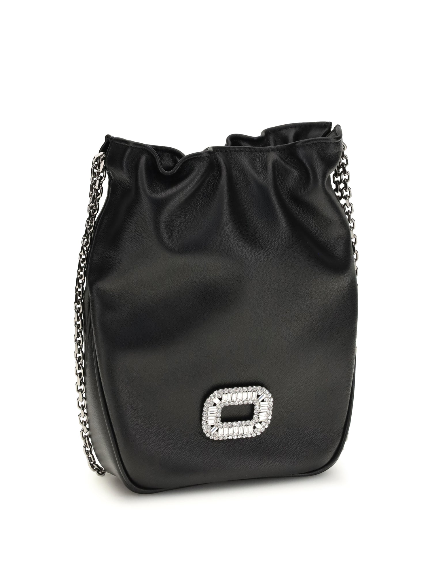 ROGER VIVIER OS nano pilgrim bucket bag