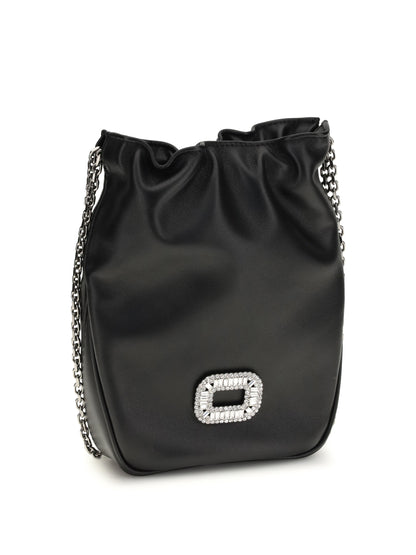 ROGER VIVIER OS nano pilgrim bucket bag