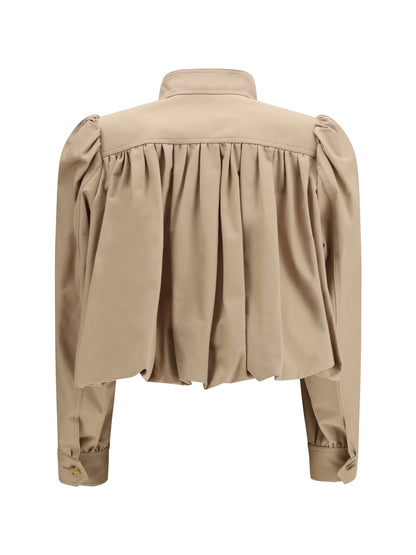 CHLOÉ 40 boule gathered jacket