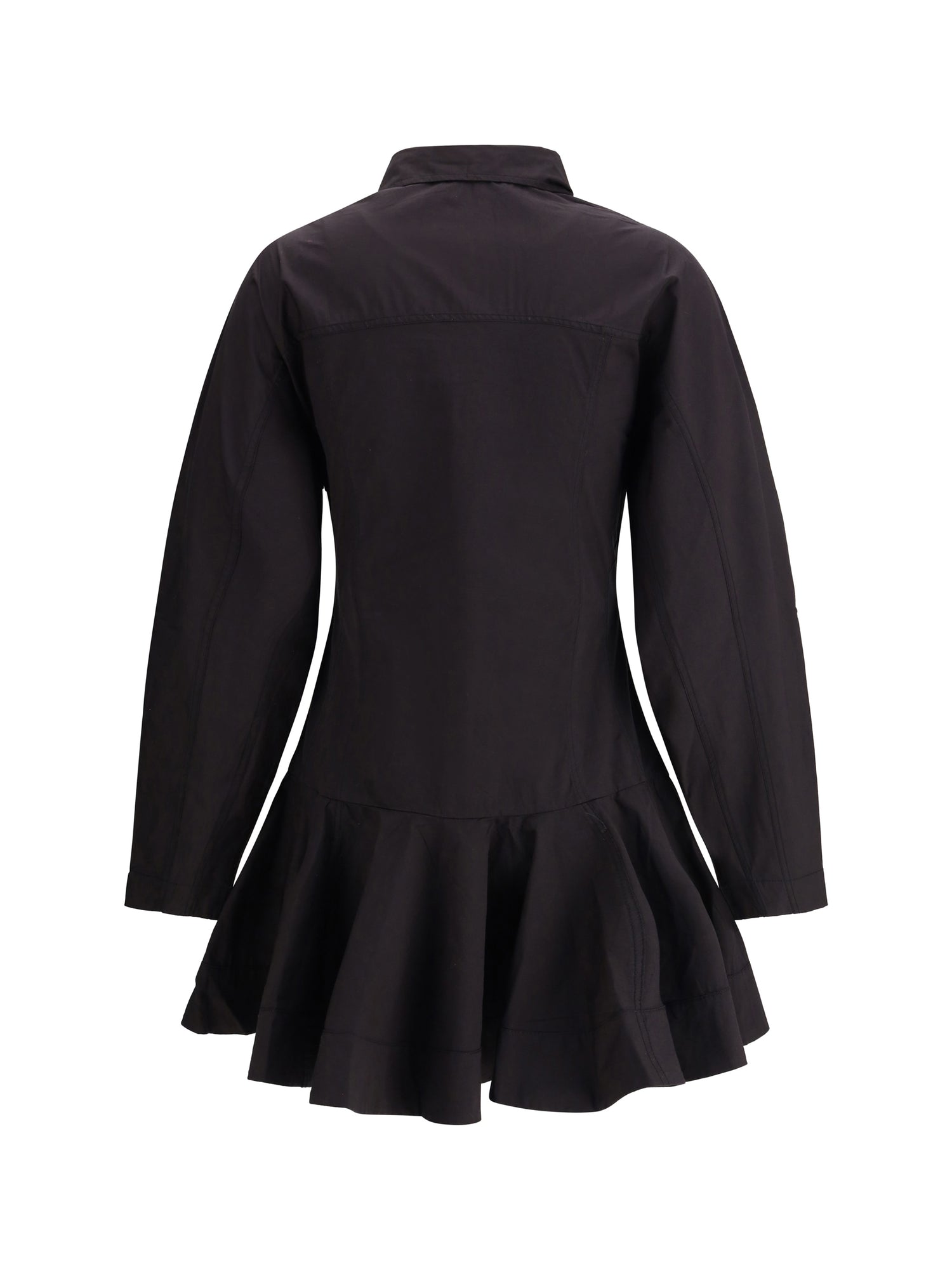 GANNI 36 short chemisier dress