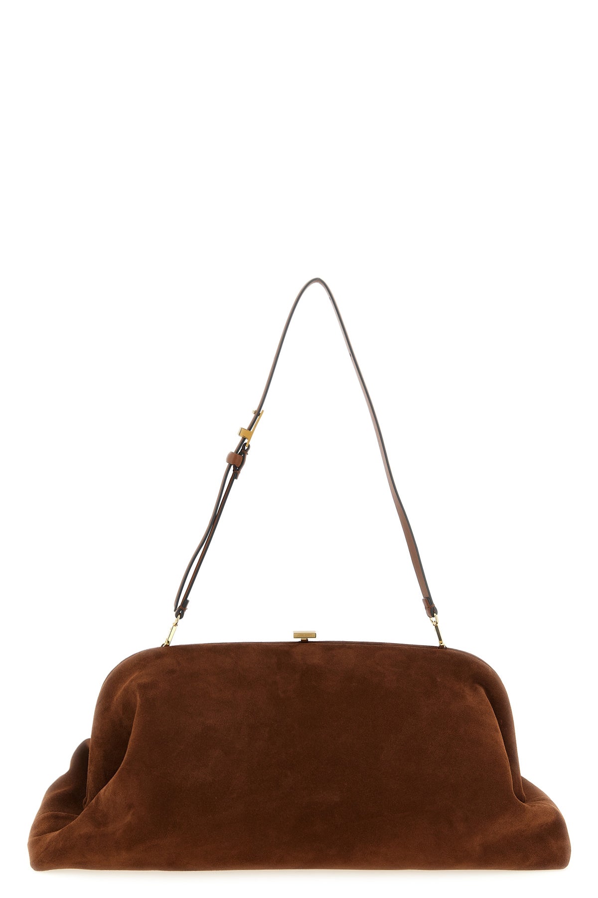 maxi suede pouch
