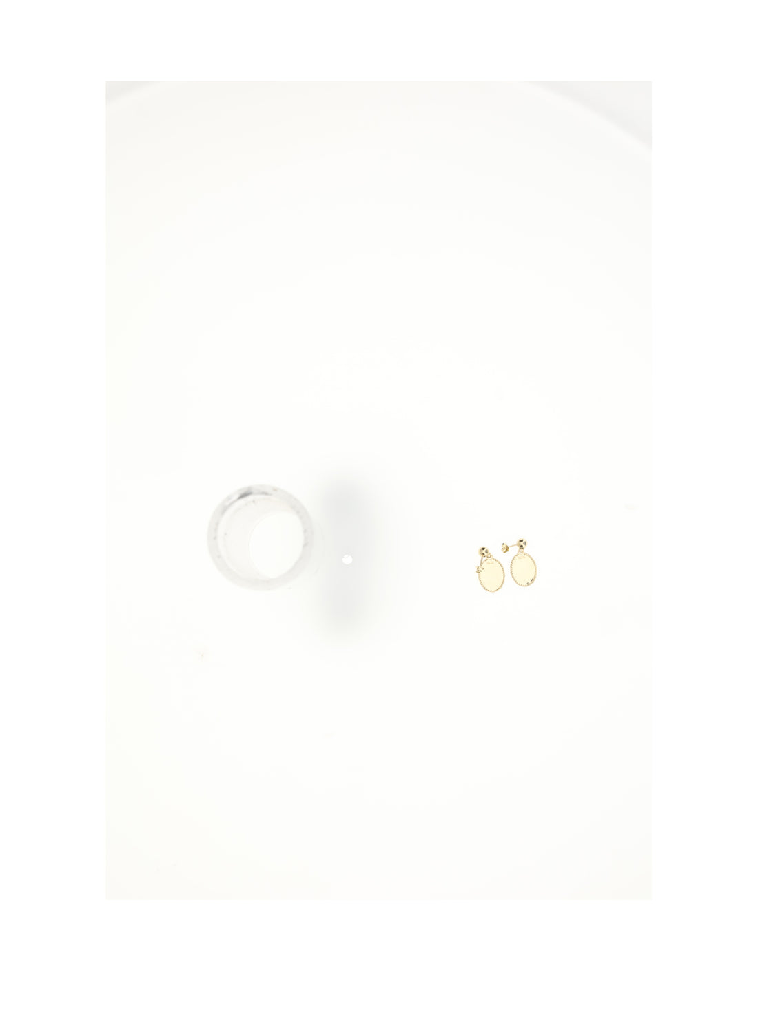 CELINE OS medal earrings