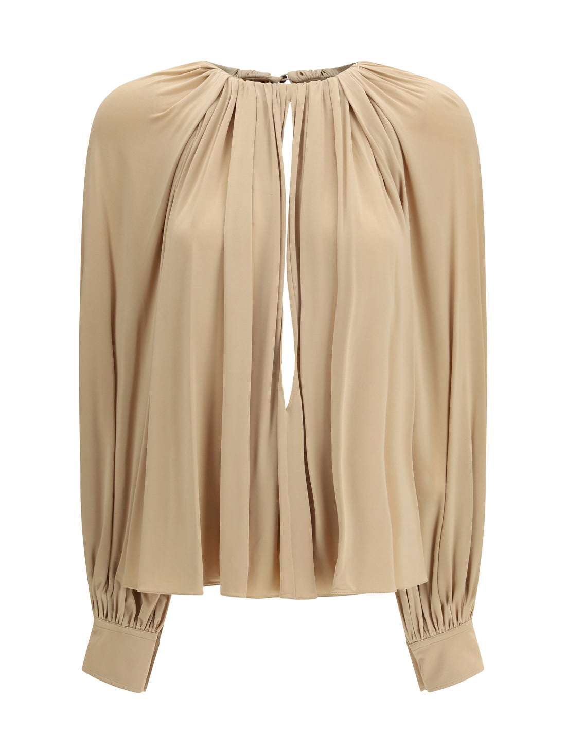 FERRAGAMO 42 open-back blouse 