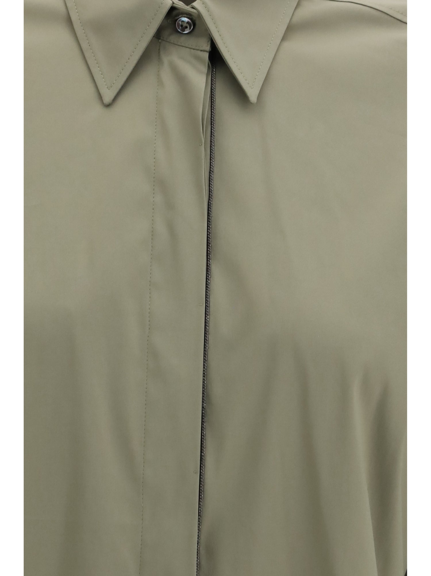 BRUNELLO CUCINELLI L shiny monili shirt