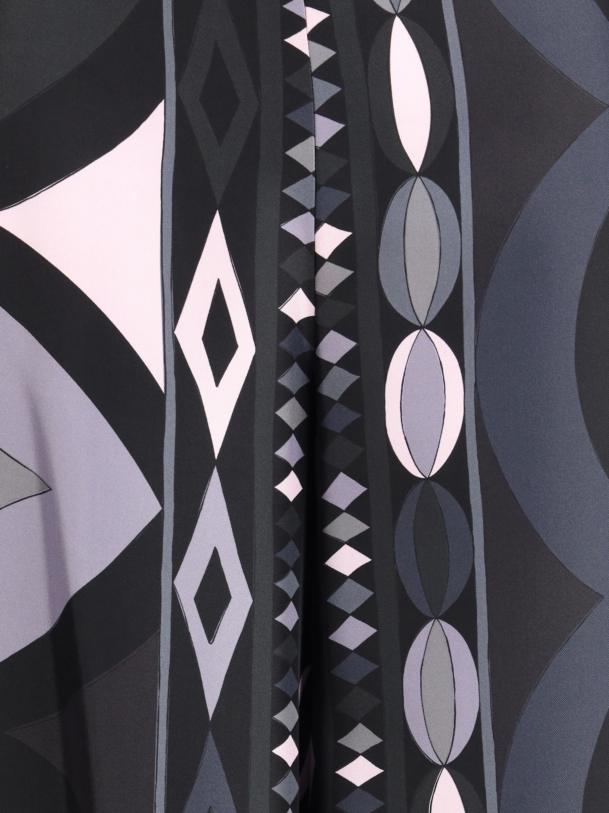 PUCCI 40 silk wide leg pants