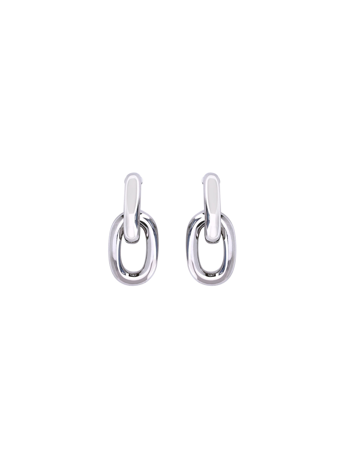 RABANNE OS double xl link earrings