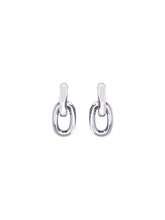 RABANNE OS double xl link earrings