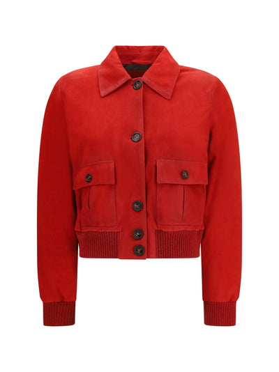 suede leather jacket