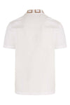 piqué cotton polo shirt