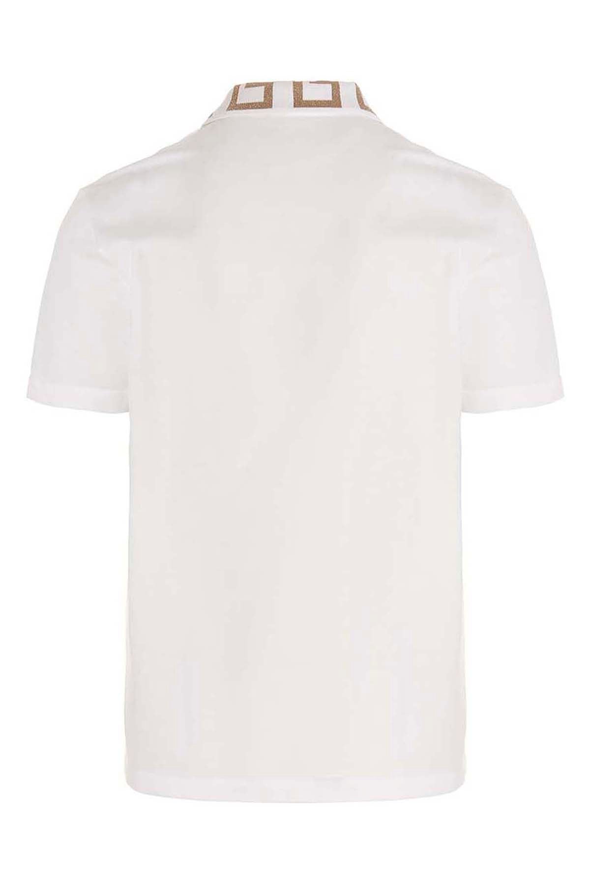 piqué cotton polo shirt