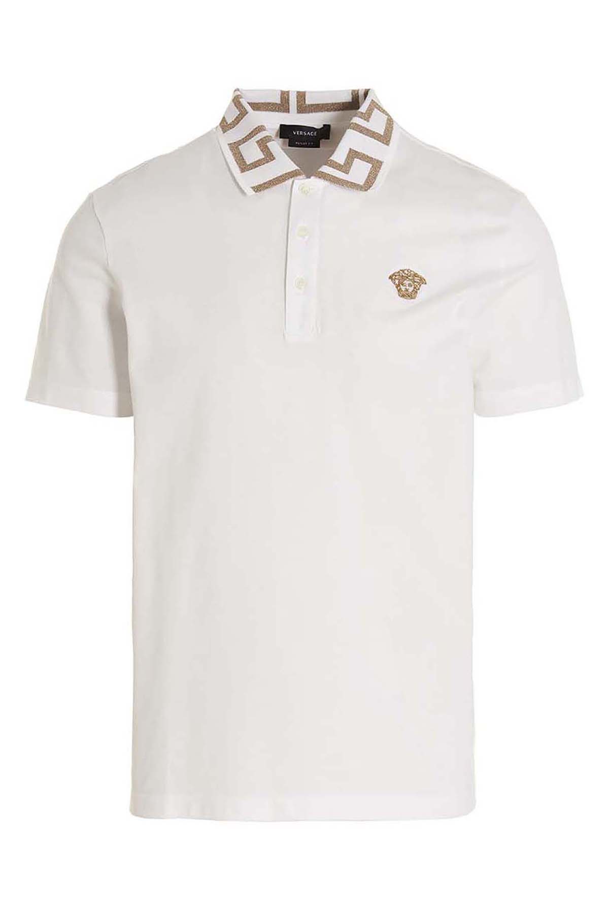 piqué cotton polo shirt