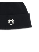 MARINE SERRE OS merino wool beanie hat