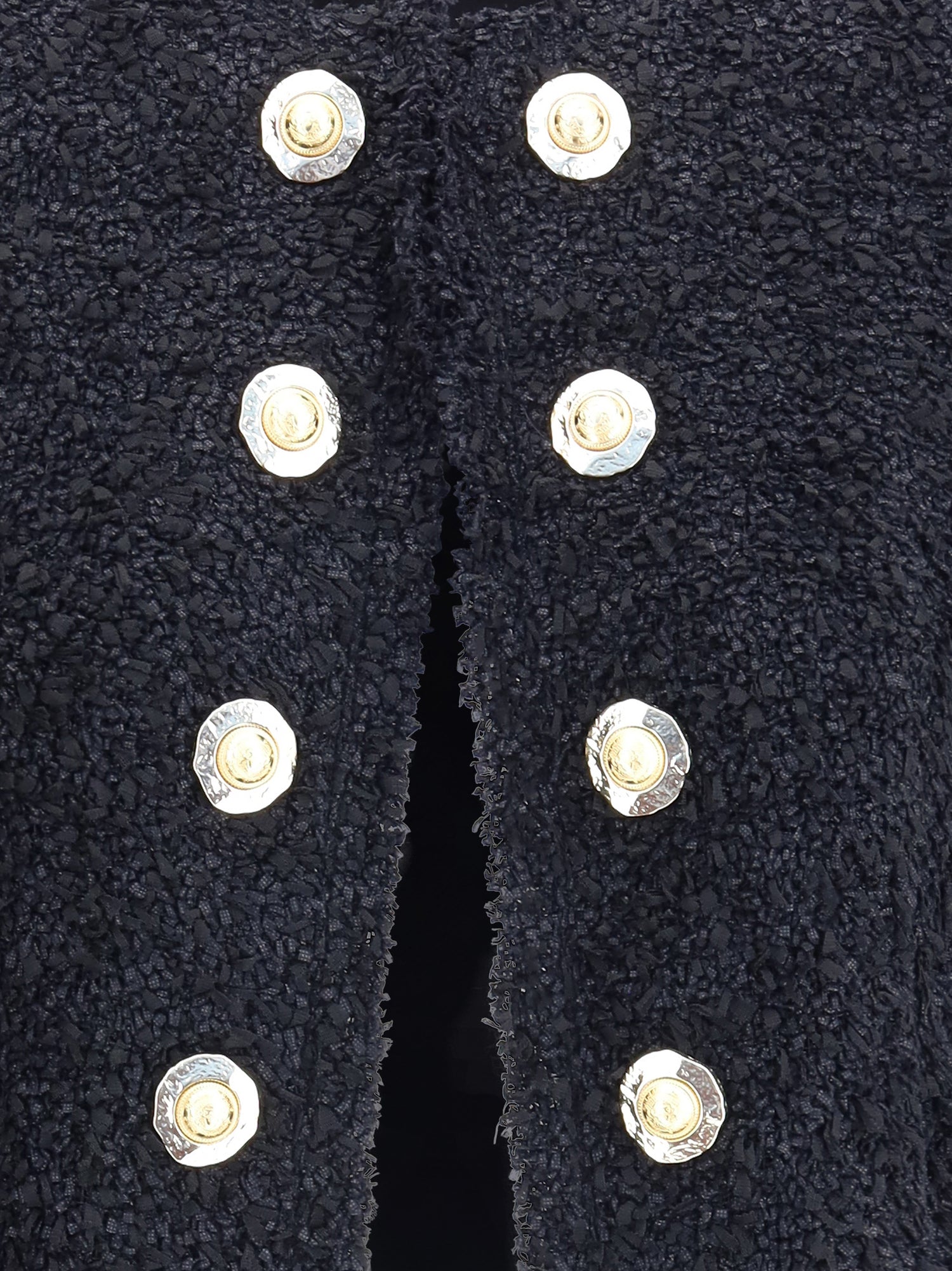 BALMAIN 36 tweed spencer jacket
