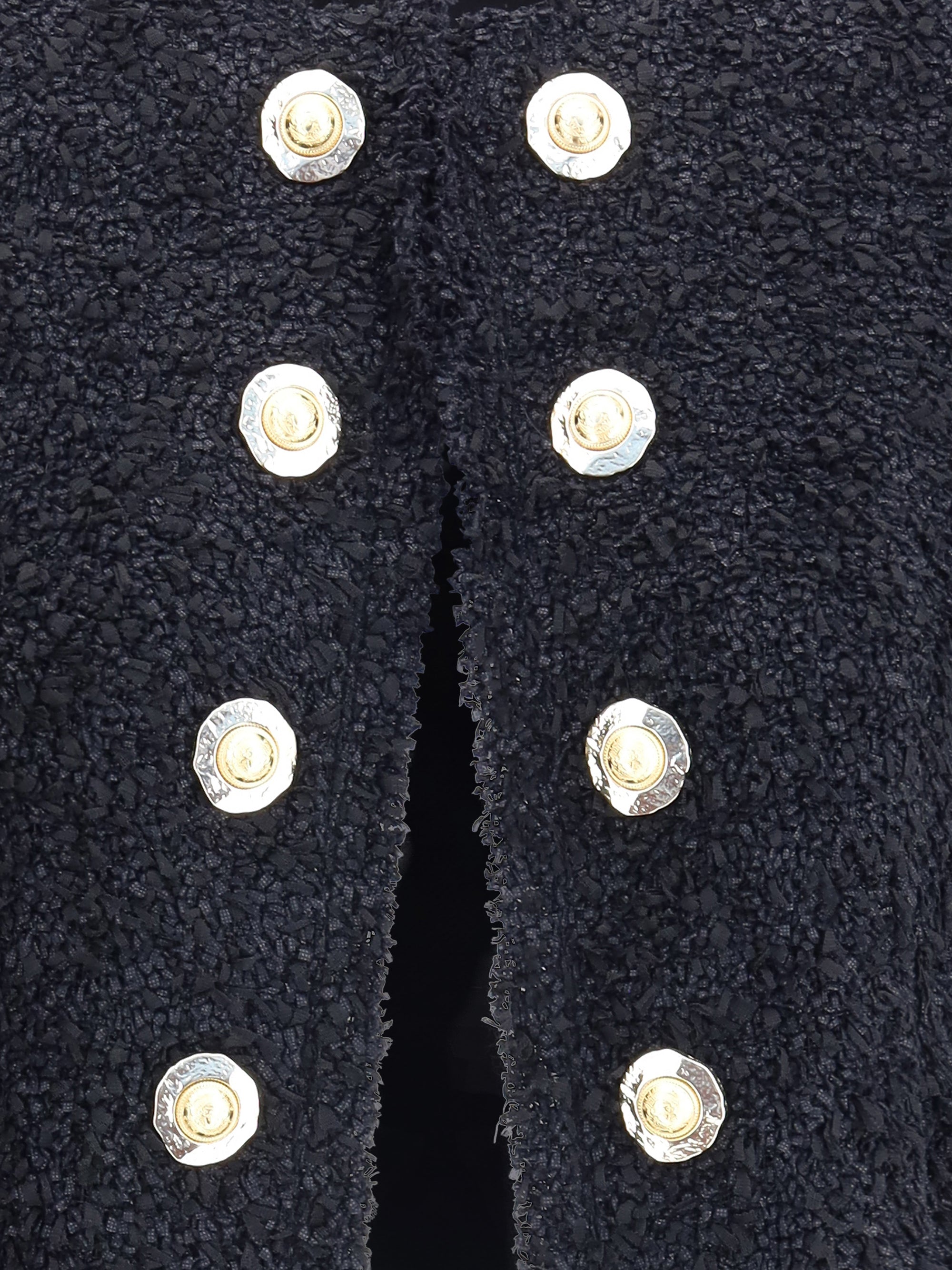 BALMAIN 36 tweed spencer jacket