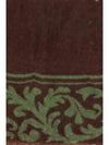 soufflé cashmere scarf with baroque motif
