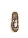 leather racer sneakers