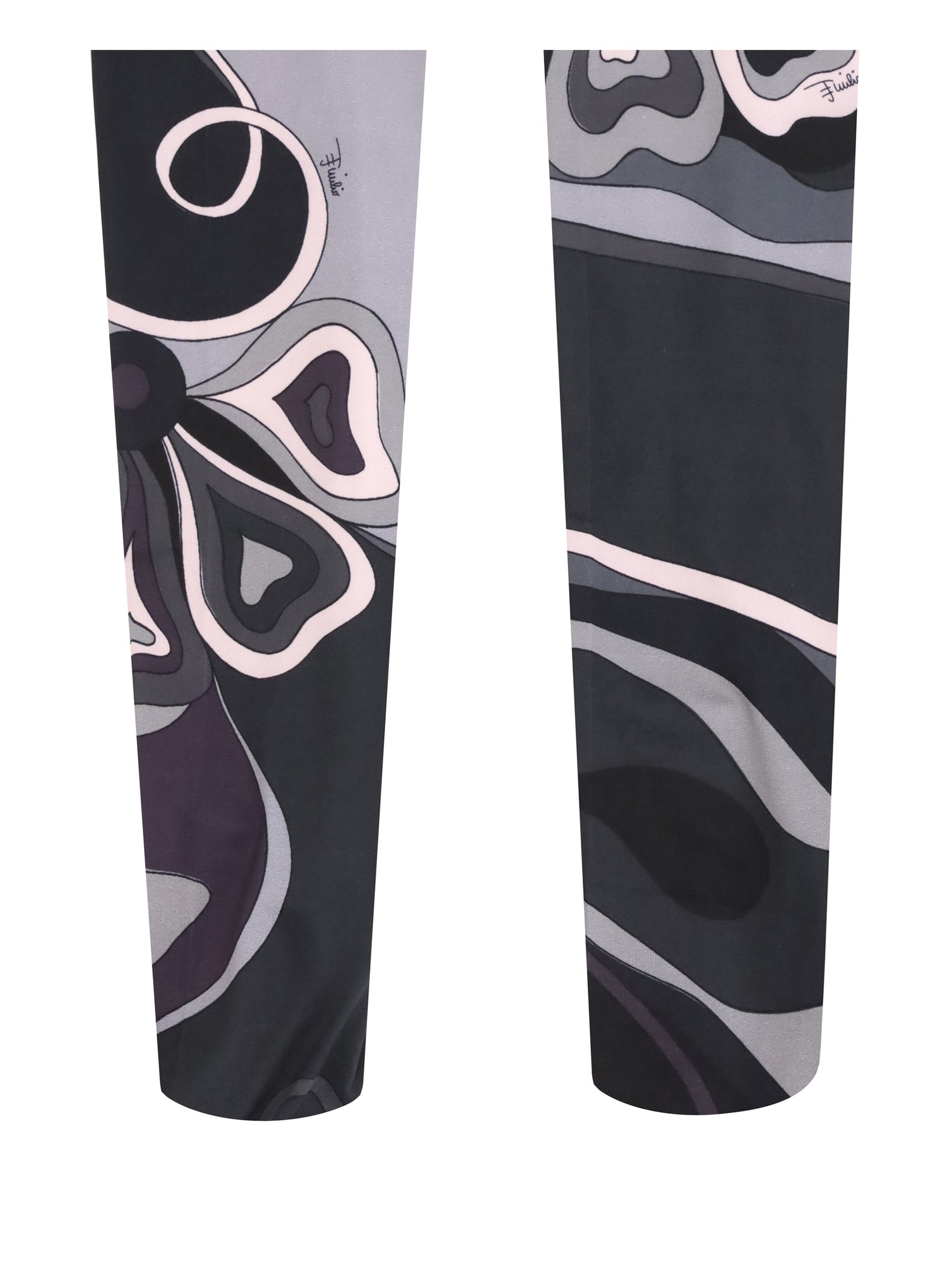 PUCCI M sheer tights with abstract print 