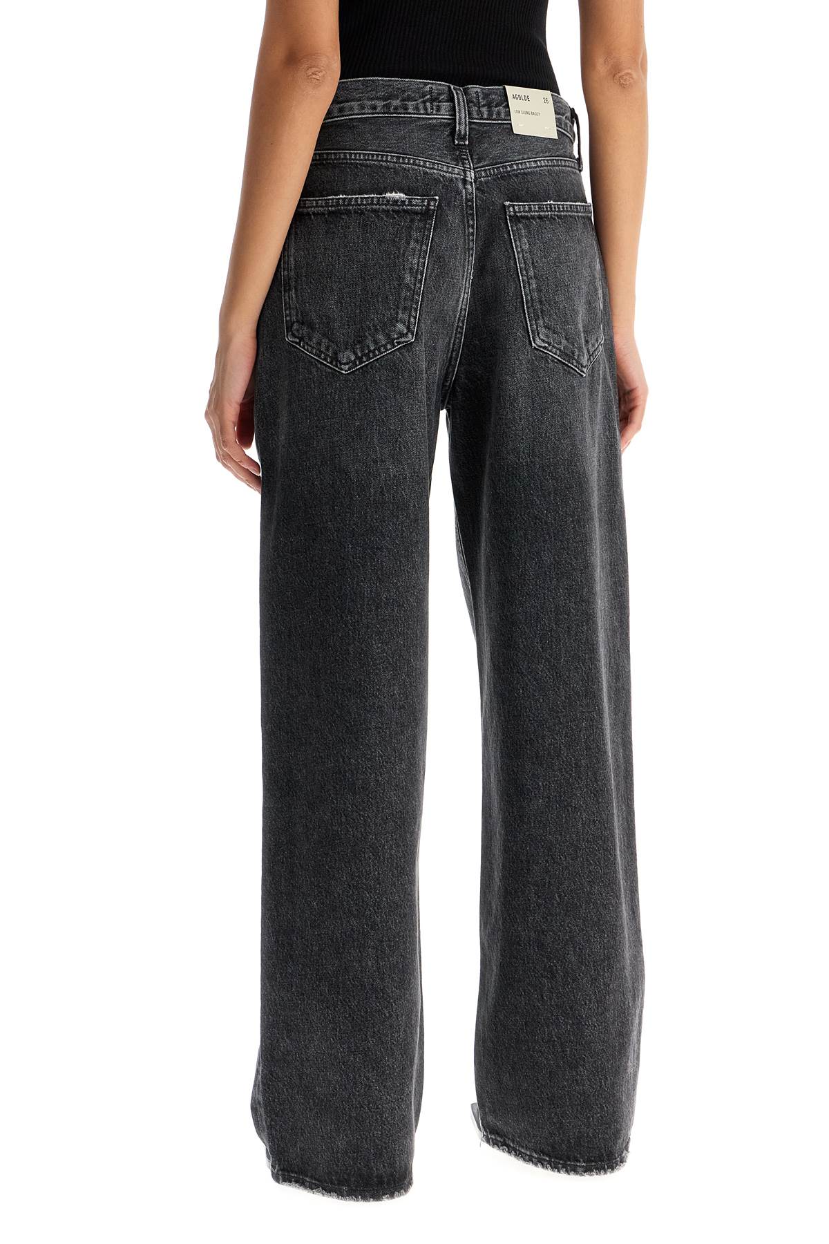 low-slung baggy jeans