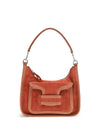 alpha day miss leather shoulder bag