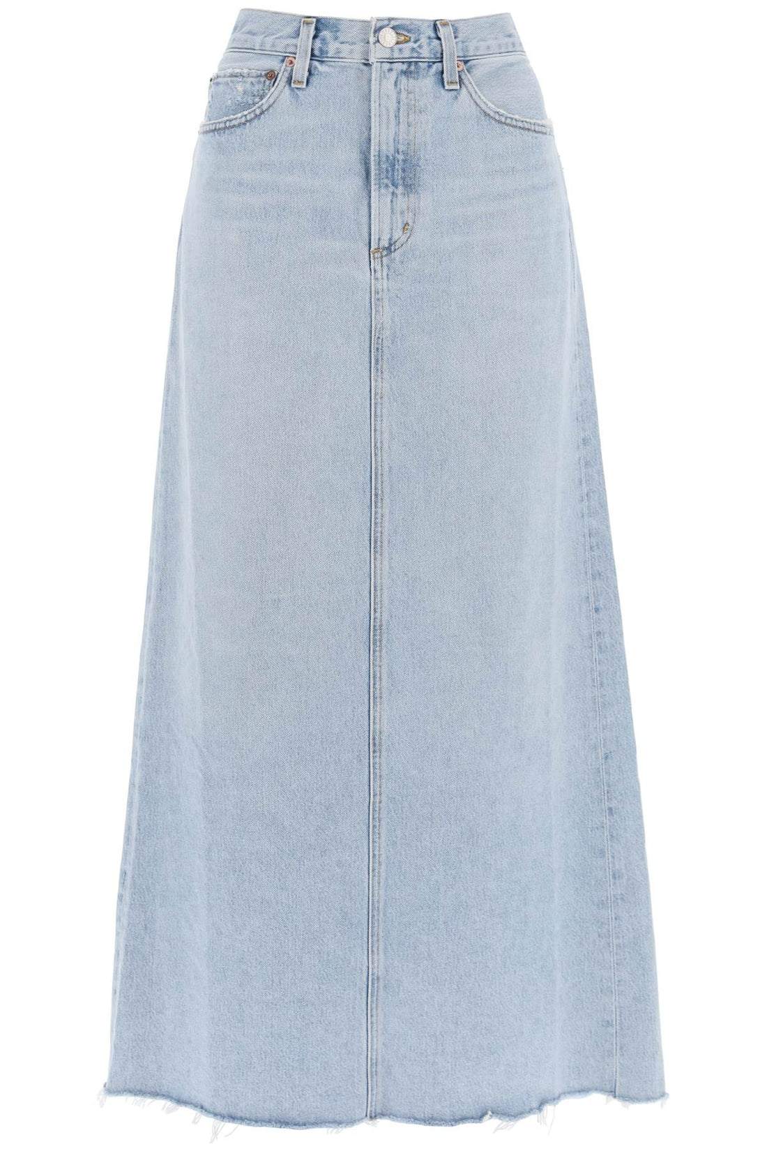 hilla maxi skirt in denim