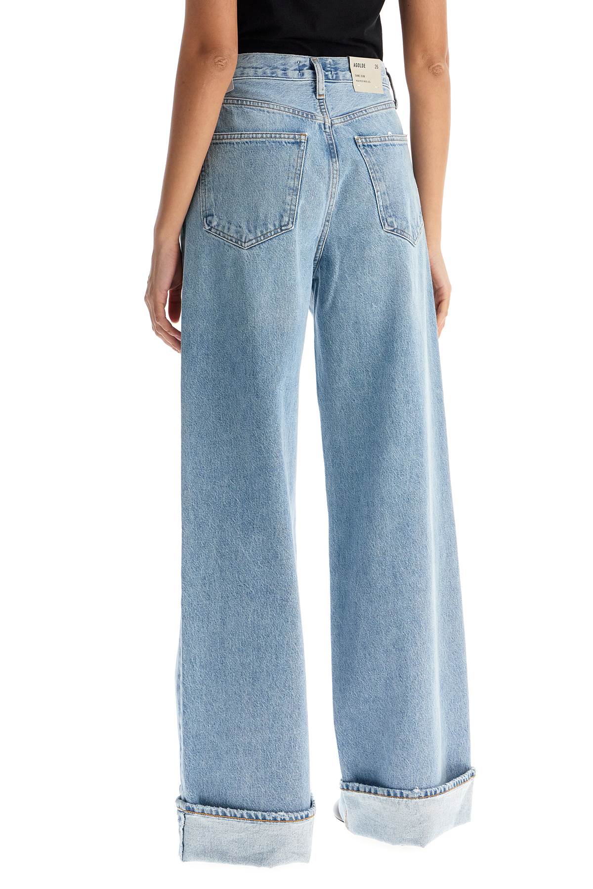 dame wide leg jeans