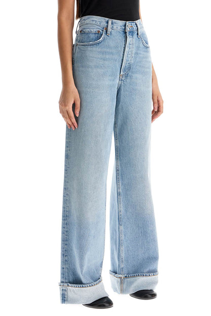 dame wide leg jeans