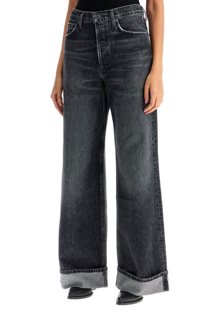 dame wide leg jeans