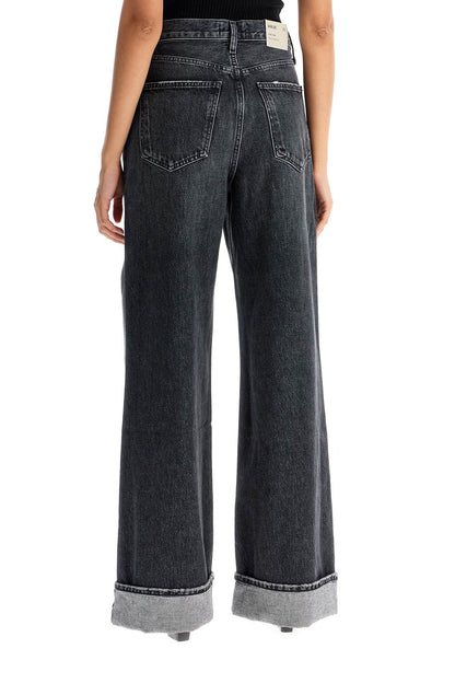 dame wide leg jeans