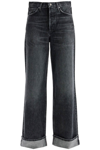 dame wide leg jeans